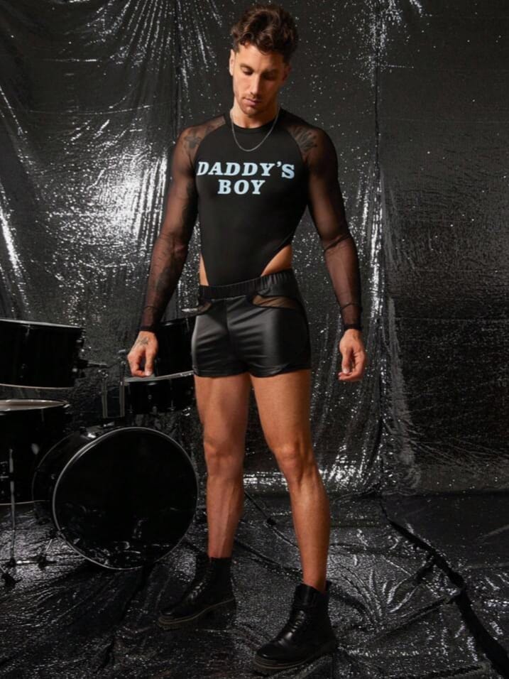 Daddy's Boy Mesh Bodysuit